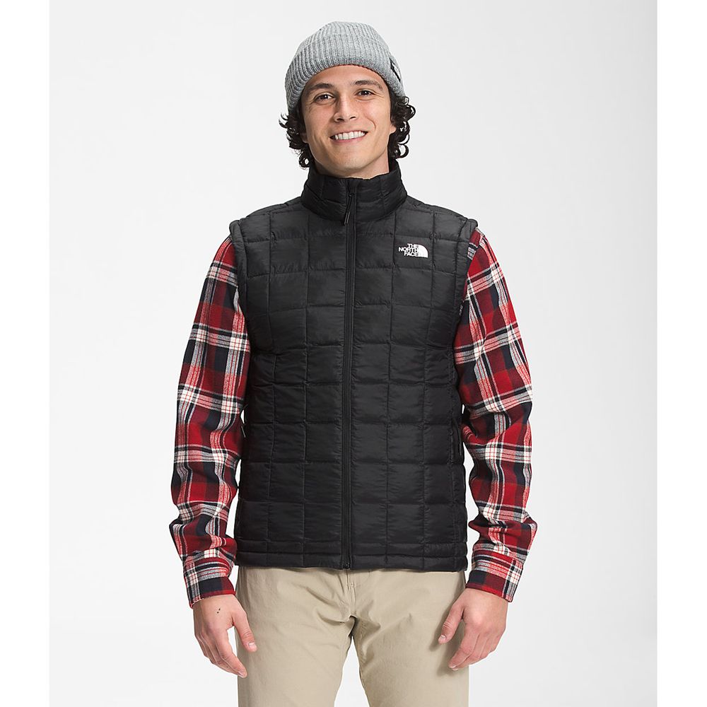 The North Face Vests Mens Australia - The North Face Thermoball™ Eco Black (QGR-641053)